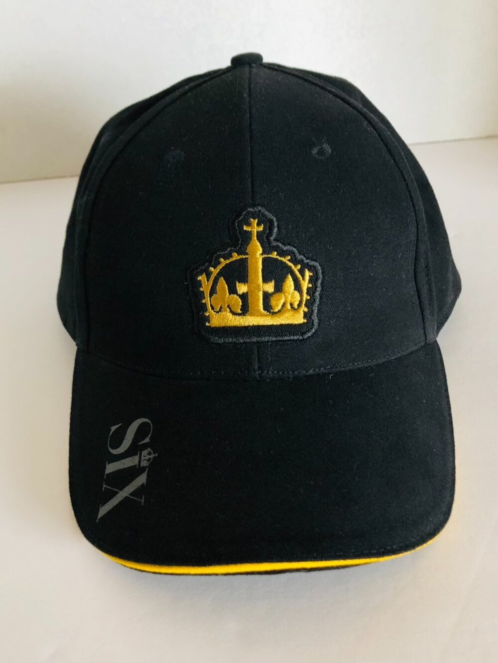 Six The Broadway Musical Official Baseball Cap Hat Black Divorced Beheaded Live